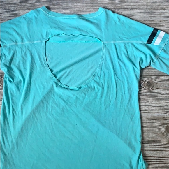 PINK Open Back Long Sleeve Tee - Picture 4 of 5